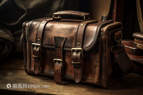 陳舊的皮革挎包 歲月留痕里的時(shí)尚與敘事